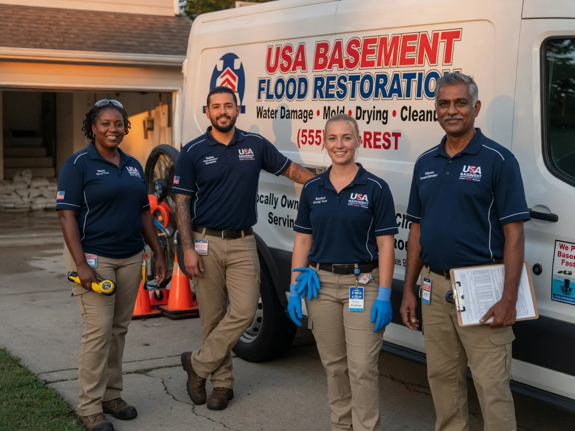 Basement Flood Cleanup company in New Berlinville, PA