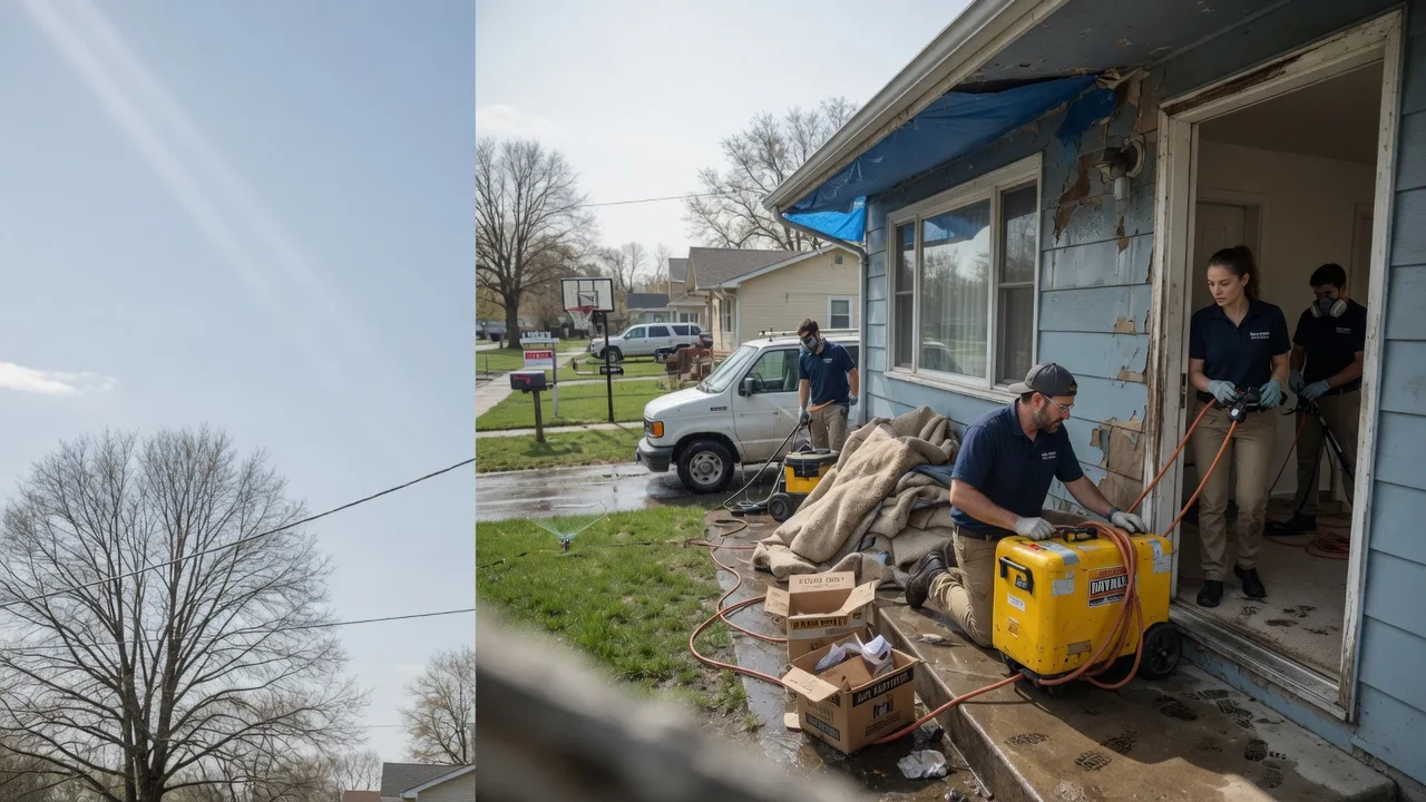 Basement Flood Cleanup in New Berlinville, PA near me